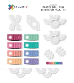 Connetix Tiles - Pastel Ball Run Expansion set (80 kom) - Image 11