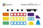 Connetix Tiles - Rainbow Transport set (50 kom) - Image 10