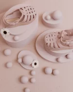 Mrs Ertha Ljetne silikonske sandale - Cloud Lilac - Image 5