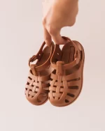 Mrs Ertha Ljetne silikonske sandale - Rusted Orange - Image 4