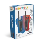 Kidywolf KIDYTALK Walkie-talkie za djecu (6 km domet) - Blue Red - Image 5