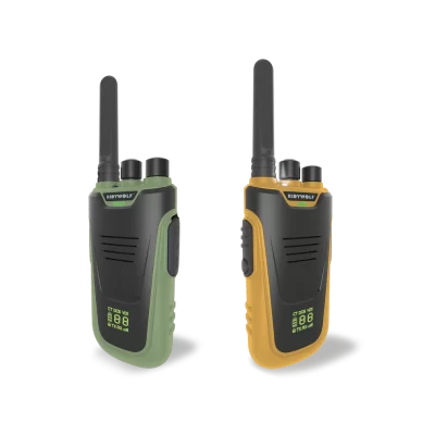 Kidywolf KIDYTALK Walkie-talkie za djecu (6 km domet) - Green Orange