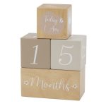 Label Label Drvene Milestone Kockice – Nougat - Image 5