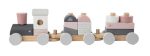 Label Label Drveni didaktički vozić za slaganje - Pink - Image 5
