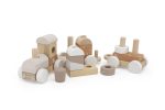 Label Label Drveni didaktički vozić za slaganje - Nougat - Image 6