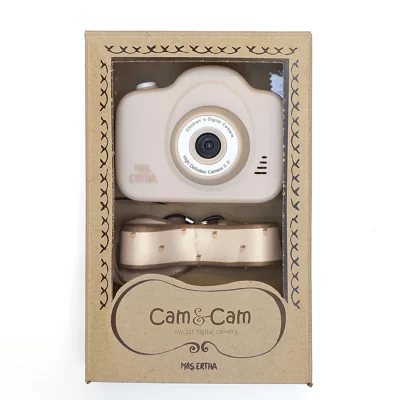 Mrs Ertha Cam Cam v25 - Moj Prvi Fotoaparat - Strawberries Mood Ivory