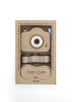 Mrs Ertha Cam Cam v25 - Moj Prvi Fotoaparat - Soft Squares Peanut