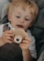 Mrs Ertha Cam Cam v25 - Moj Prvi Fotoaparat - Soft Squares Peanut - Image 7