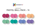 Connetix Tiles - Pastel Ball Run Replacement set (16 kom) - Image 5