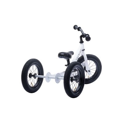 Trybike Tricikl i balans bicikl - Steel Matt White