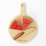 LE TOY VAN Set drvena daska, voće i povrće za rezanje - Image 3