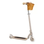 Banwood Maxi Romobil Trotinet - Beige + Pletena korpica