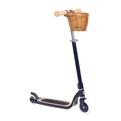 Banwood Maxi Romobil Trotinet - Navy + Pletena korpica