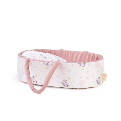 Antonio Juan košara za presvlačenje za lutke s cvjetnim i vichy uzorkom