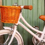 Banwood Classic Bicikl - Pink + Pletena korpica - Image 3