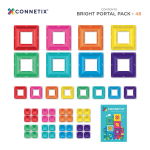 Connetix Tiles – Bright Portal set (48 kom) - Image 9