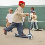 Banwood ECO Romobil Trotinet - Deep Sea - Image 3