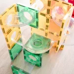 Connetix Tiles - Rainbow Ball Run Expansion set (66 kom) - Image 3