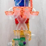 Connetix Tiles - Rainbow Ball Run Expansion set (66 kom) - Image 2