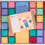 Connetix Tiles - Pastel Square set (40 kom) - Image 4