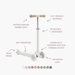 Banwood ECO Romobil Trotinet - Ivory - Image 4