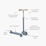 Banwood ECO Romobil Trotinet - Deep Sea - Image 6