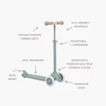 Banwood ECO Romobil Trotinet - Teal - Image 4