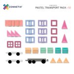 Connetix Tiles - Pastel Transport set (50 kom) - Image 14