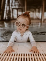 Mrs Ertha Naočale za plivanje Googlies - Ivory - Smile - Image 2