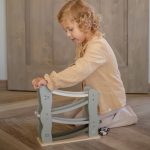 Label Label Drvena trkača staza – Car slider Olive Green - Image 2