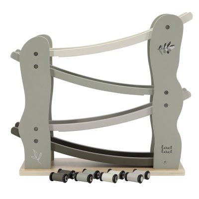 Label Label Drvena trkača staza – Car slider Olive Green