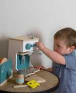 Label Label Drveni espresso aparat – Green - Image 2