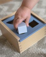 Label Label Drvena kutija za sortiranje oblika - Blue - Image 3