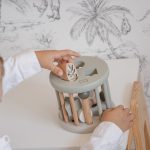 Label Label točak za sortiranje oblika - Olive Green - Image 3