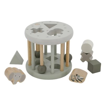 Label Label točak za sortiranje oblika - Olive Green