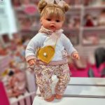 Antonio Juan lutka plavokosa BENI s torbicom 42 cm - Image 2