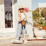 Banwood Maxi Romobil Trotinet - Cream + Pletena korpica - Image 2