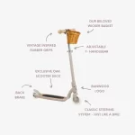 Banwood Maxi Romobil Trotinet - Beige + Pletena korpica - Image 9