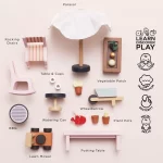 Le Toy Van set Vrt i Okućnica za kućice za lutke - Image 3