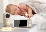 Neno Vedo Wireless baby monitor s kamerom i bežičnim ekranom, Cream - Image 11
