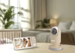 Neno Vedo Wireless baby monitor s kamerom i bežičnim ekranom, Cream - Image 10
