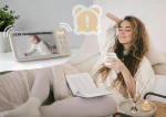 Neno Vedo Wireless baby monitor s kamerom i bežičnim ekranom, Cream - Image 9