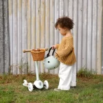 Banwood Romobil Trotinet - Pale Mint + Pletena korpica - Image 3