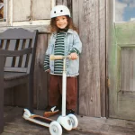 Banwood Romobil Trotinet - Pale Mint + Pletena korpica - Image 2