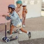 Banwood Romobil Trotinet - Navy + Pletena korpica - Image 2