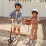 Banwood Romobil Trotinet - White + Pletena korpica - Image 2