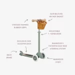 Banwood Romobil Trotinet - Forest + Pletena korpica - Image 4