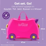 Trunki dječiji kofer 3u1 – Roze Trixie - Image 3