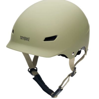 Trybike Kaciga za djecu S/M (51–56cm) - Olive Green