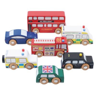 Le Toy Van Set drvenih autića - London